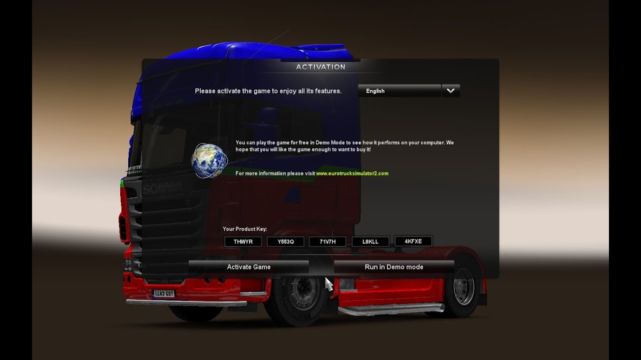 euro truck simulator 2 serial key 2017